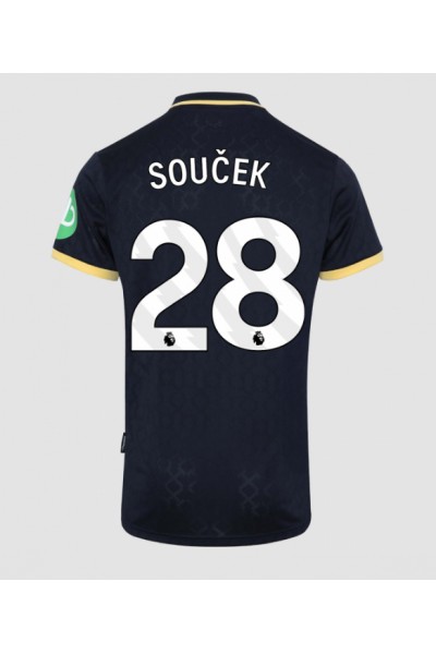 West Ham United Tomas Soucek #28 Jalkapallovaatteet Kolmaspaita 2025-26 Lyhythihainen West Ham United Tomas Soucek #28 Jalkapallovaatteet Kolmaspaita 2025-26 Lyhythihainen